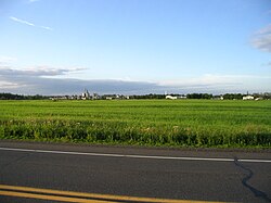 Saint-Charles-de-Bellechasse vista da rota 279