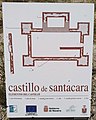 Plano de la planta del castillo