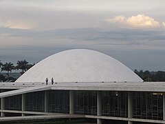 Pogled spolja na Senatsku komoru