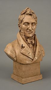 François Artaud, archéologue et premier conservateur du musée de Lyon (1813), plâtre.