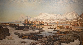 Vårdag i Lofoten (1882)