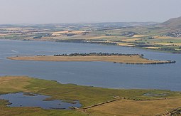 St Serf's Inch and Loch Leven, from Benarty Hill