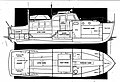 42 foot boats built for US Army, cutaway