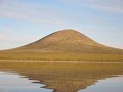 Hill by Lake Elgygytgyn, Chukotka, Russia