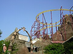 Volcano, The Blast Coaster à Paramount's Kings Dominion