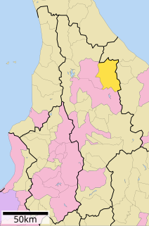 下川町位置図