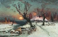 Klever: Winter Sunset (1891)