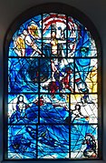 Window 8, the East or Memorial Window for Sarah d'Avigdor Goldsmid, drowned aged 21