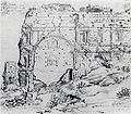 Ruins of Barbara Baths by Alexandre Wiltheim, c. 1620