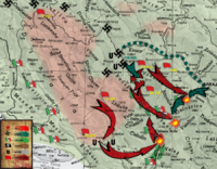 Njemački plan Weiss II. da će četiri njemačke divizije svojim djelovanjem, opkoliti i uništiti snage NOVJ-a u Livnu