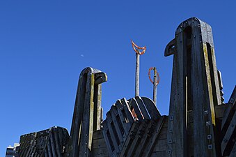 Bird sculptures