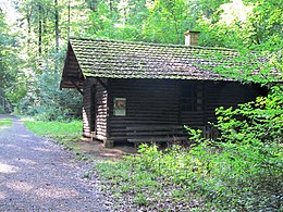 Blockhütte am Blockhüttenweg, Hirschberg