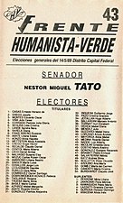 Frente Humanista - Verde