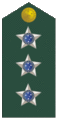 Insignia de capitán del Ejército.