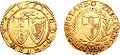 On a coin circa 1653