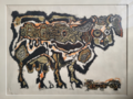 Cow, Intaglio Print, 1963