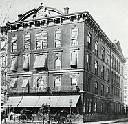 Delmonico's en 1888 (Quinta Avenida con calle 26)