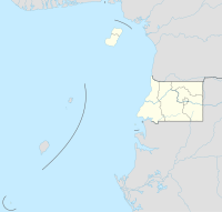 Carte des aéroports de Guinée équatoriale