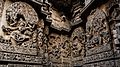 Exterior wall reliefs on Shantaleshwara shrine