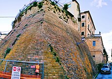 Cinta muraria in via dei Bastioni