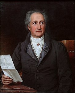 Johann Wolfgang von Goethe, 1828