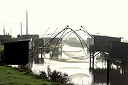 Carrelets in Sallertaine, Pays de la Loire, France