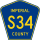 County Road S34 marker