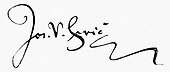 signature de Josef Václav Frič