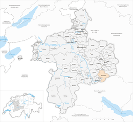 Oberdiessbach – Mappa