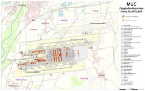 Plan d'extension de l'aéroport.