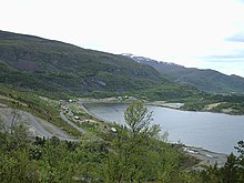 A small village in a fjord