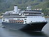 MS Volendam, pictured in Juneau, Alaska