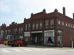 Businesses in the Mantua Station Brick Commercial District