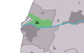 Location in Harlingen