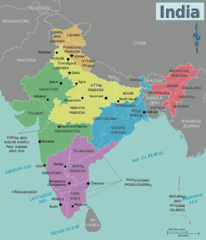 Map of India