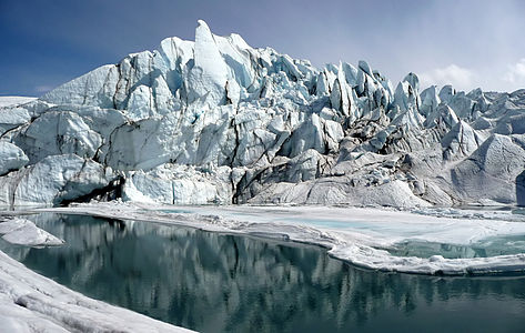 Matanuska Glacier, by Sbork (edited by Wetenschatje