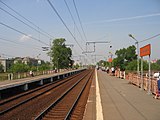 The old "Okruzhnaya" platform, before demolition in 2018