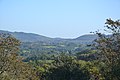 Le col de la Roche, vu depuis Bersac-sur-Rivalier.