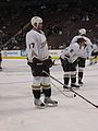 Dustin Penner of the Anaheim Ducks.