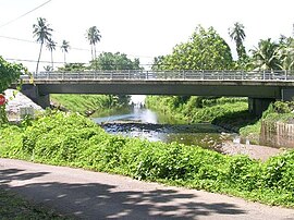 The Outuofai bridge in Faaone