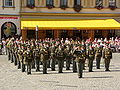 Czech military band in Olomouc