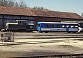 Lok 14 und Beiwagen XR 701 in Romorantin, 1998