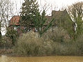 Château et l'ancien bras de la rivière Leine