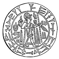 Seal of Tarkasnawa (drawing of imprint)