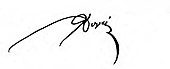 signature de Giovanni Dupré