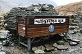 Image 36Stretcher box in Cumbria, England, prepositioned equipment saves mountain rescue teams having to trudge up mountains with it. (from Mountain rescue)