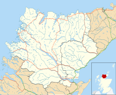 County Offices, Golspie is located in Sutherland