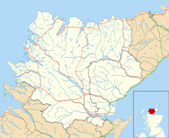 Durness is located in Sutherland