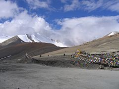 Cold desert of the Himalayas in Ladakh