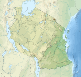 Map showing the location of Barranco Glacier